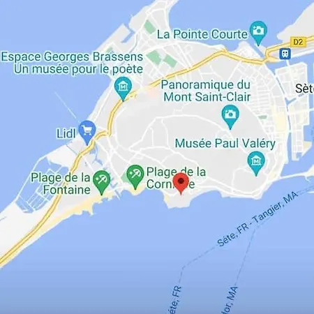 Cap Corniche Front De Parking Wifi דירה