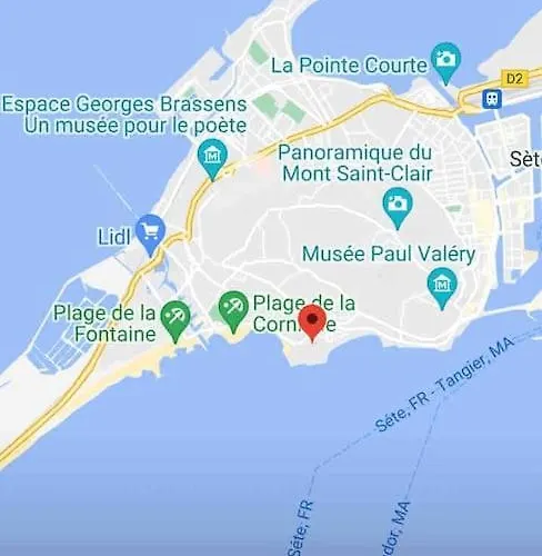 Cap Corniche Front De Parking Wifi דירה